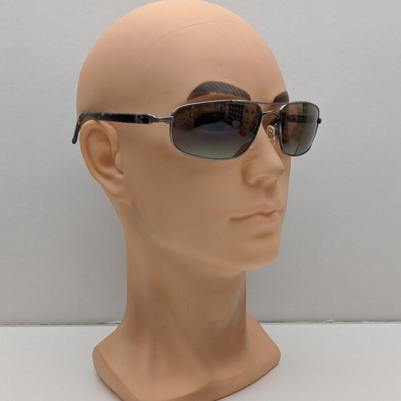 🕶️Made in Japan! Maui Jim MJ-162-02 Kahuna Sunglasses 59/18 130 /ALC447🕶️ - Picture 7 of 10